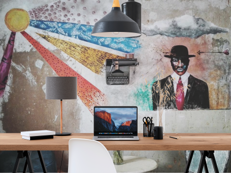 Mural Wandmalerei von Sorina M. Grigore