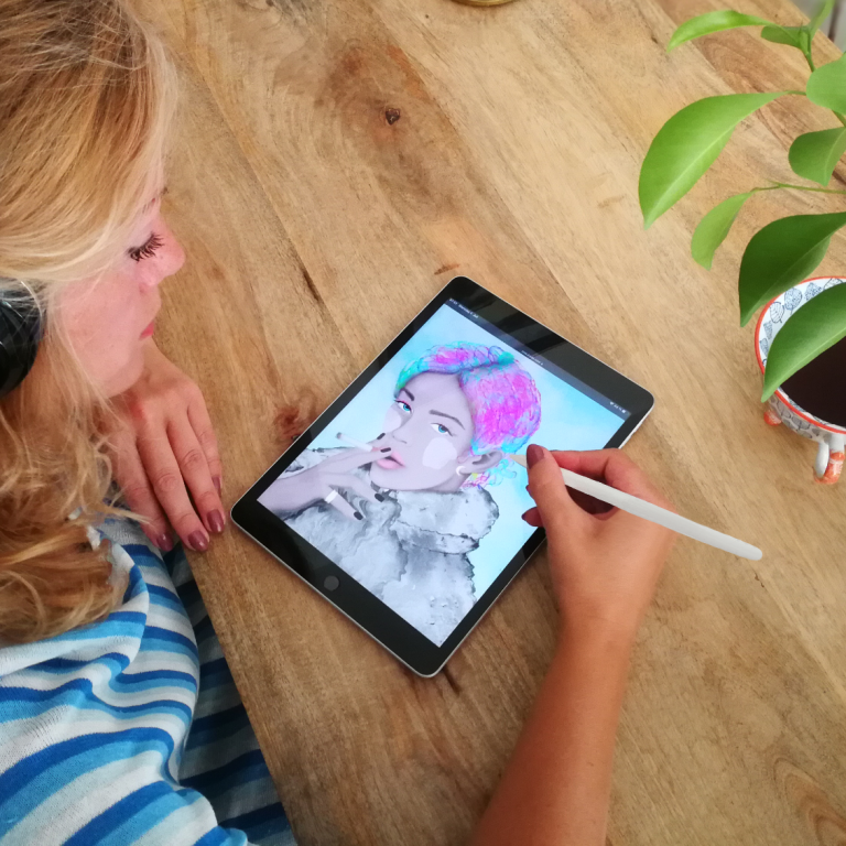 Digitale Malerei digitale kunst